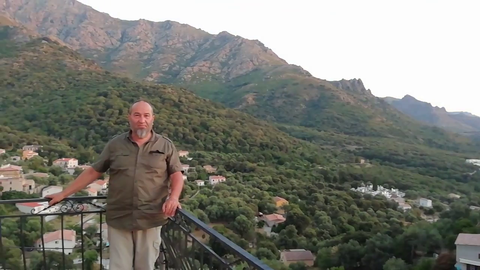 Arrive en Corse