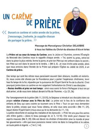 Message Mgr Delarbre careme