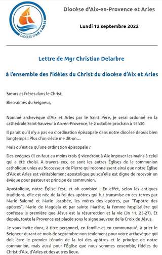 Lettre Delambre