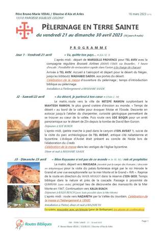 ProgrammeV11 TERRE SAINTE 21.30avril2023 daté 16 03 2023